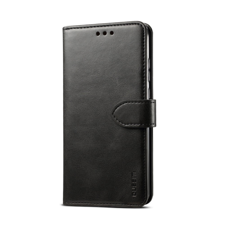 For iPhone 8  / 7 GUSSIM Magnetic Horizontal Flip Leather Case with Holder & Card Slots & & Wallet(Black) - free shipping - PMC TechLife - Order now!