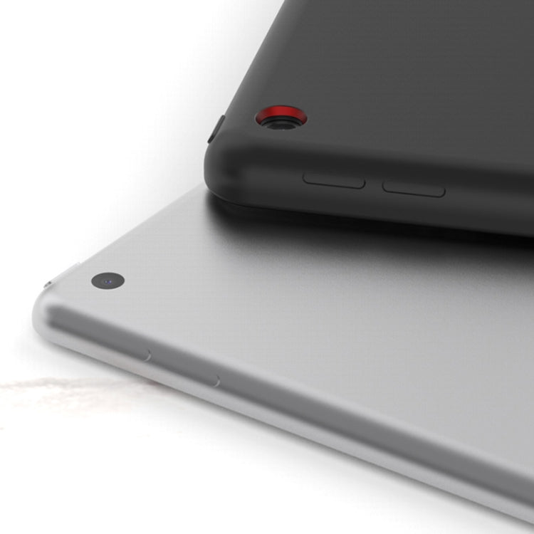 For iPad 10.2 2021 / 2020 / 2019 Mutural Silicone Microfiber Tablet Case(Black) - free shipping - PMC TechLife - Order now!