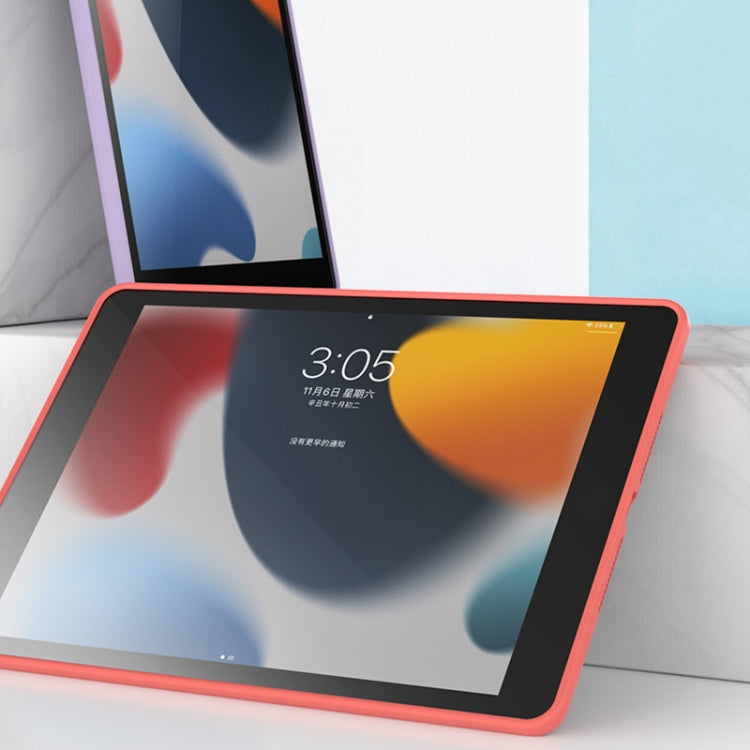 For iPad 10.2 2021 / 2020 / 2019 Mutural Silicone Microfiber Tablet Case(Sky Blue) - iPad 10.2 Cases by Mutural | Online Shopping South Africa | PMC TechLife | Buy Now Pay Later Mobicred