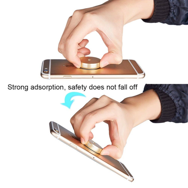 A8 Car Magnetic Phone Holder(Gold) - Car Holders by PMC TechLife | Online Shopping South Africa | PMC TechLife