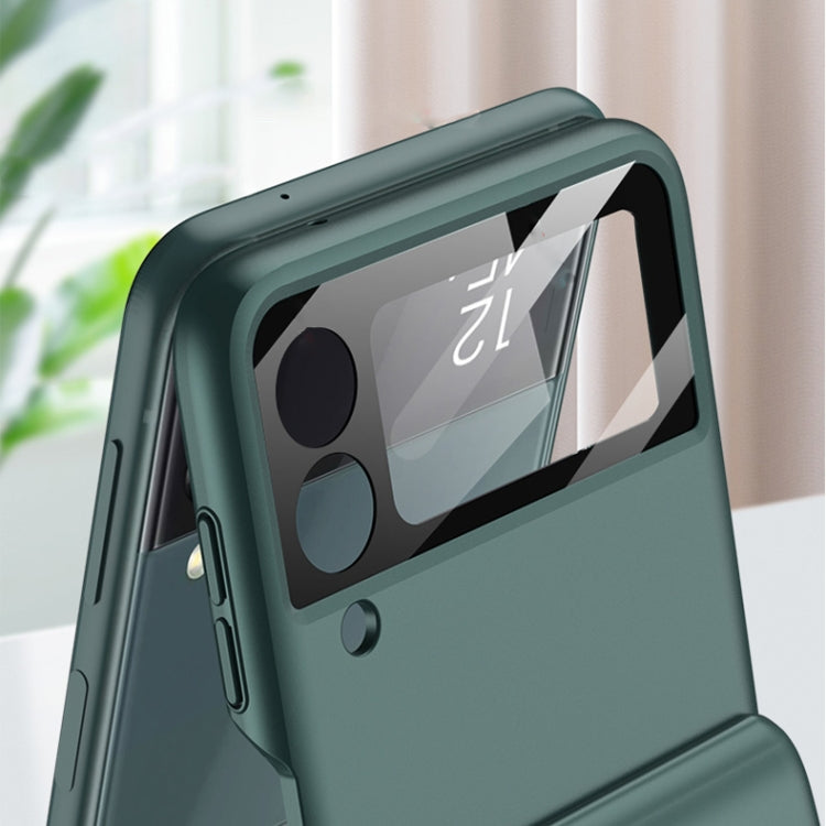 For Samsung Galaxy Z Flip3 5G GKK Magnetic Hinge Full Coverage Phone Case(Black) - free shipping - PMC TechLife - Order now!