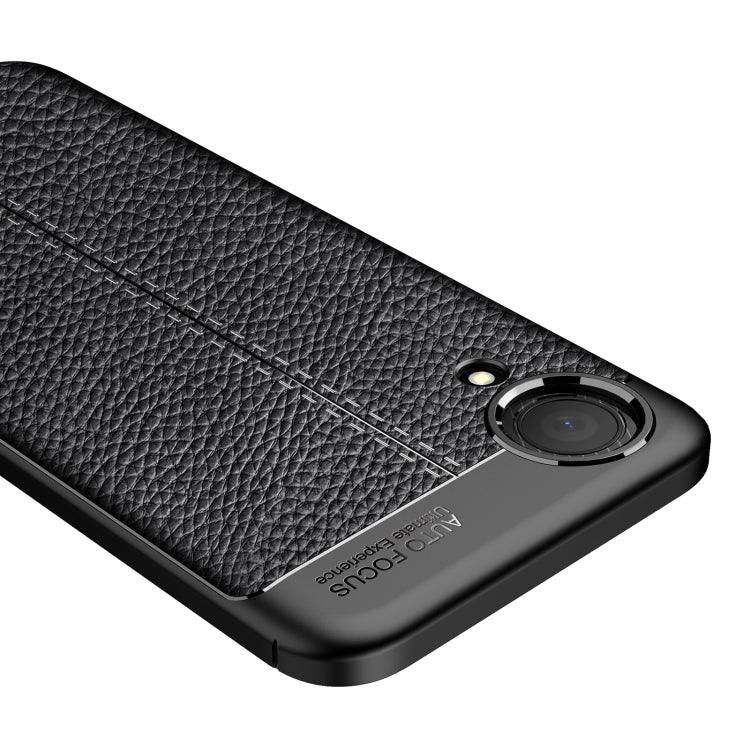 For Samsung Galaxy A03 Core Litchi Texture TPU Shockproof Phone Case(Black) - free shipping - PMC TechLife - Order now!