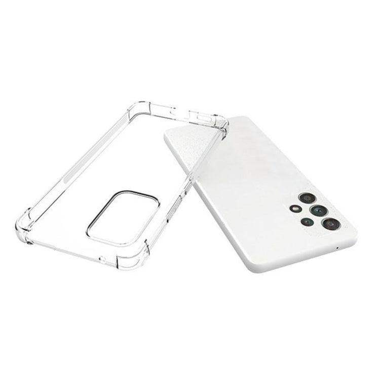 For Samsung Galaxy A53 Shockproof Non-slip Thickening TPU Phone Case(Transparent) - free shipping - PMC TechLife - Order now!