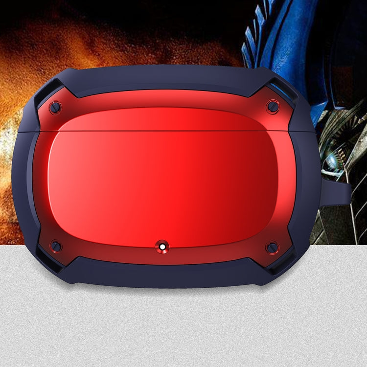 Bumblebee Armor Earphone Protective Case with Hook For Beats Studio Buds(Blue + Red) - Other Case by PMC TechLife | Online Shopping South Africa | PMC TechLife