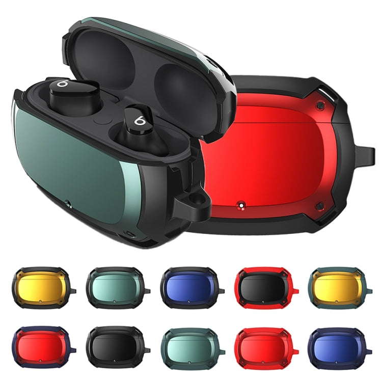 Bumblebee Armor Earphone Protective Case with Hook For Beats Studio Buds(Blue + Red) - Other Case by PMC TechLife | Online Shopping South Africa | PMC TechLife