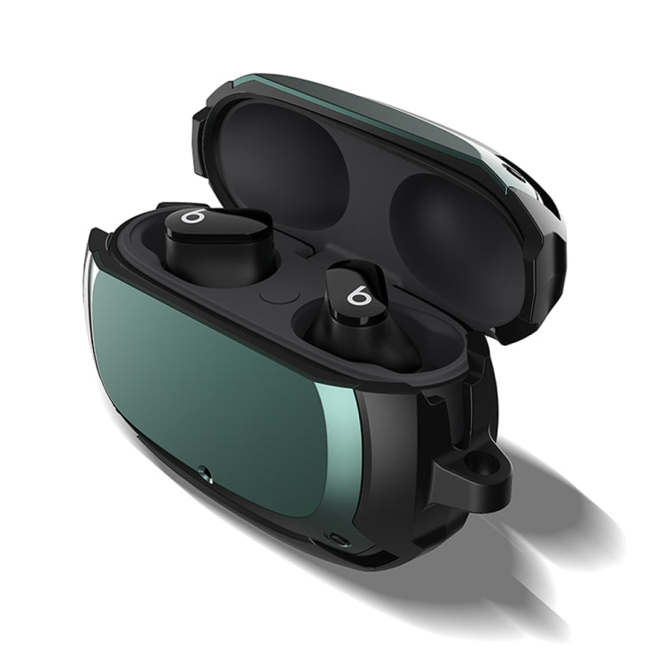 Bumblebee Armor Earphone Protective Case with Hook For Beats Studio Buds(Black + Blue) - Other Case by PMC TechLife | Online Shopping South Africa | PMC TechLife