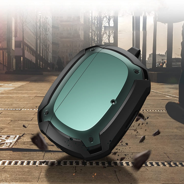 Bumblebee Armor Earphone Protective Case with Hook For Beats Studio Buds(Green) - Other Case by PMC TechLife | Online Shopping South Africa | PMC TechLife