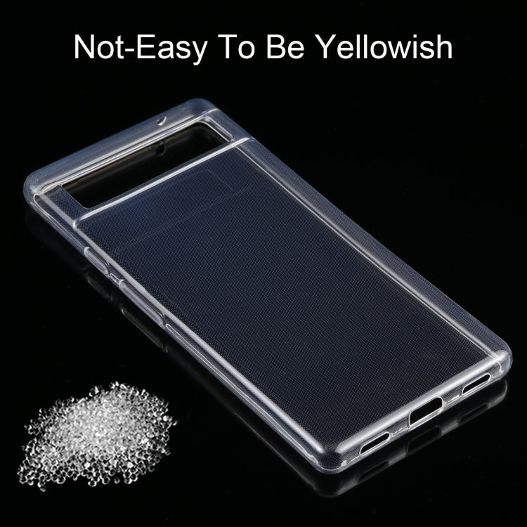 For Google Pixel 6a 0.75mm Ultra-thin Transparent TPU Soft Phone Case - free shipping - PMC TechLife - Order now!
