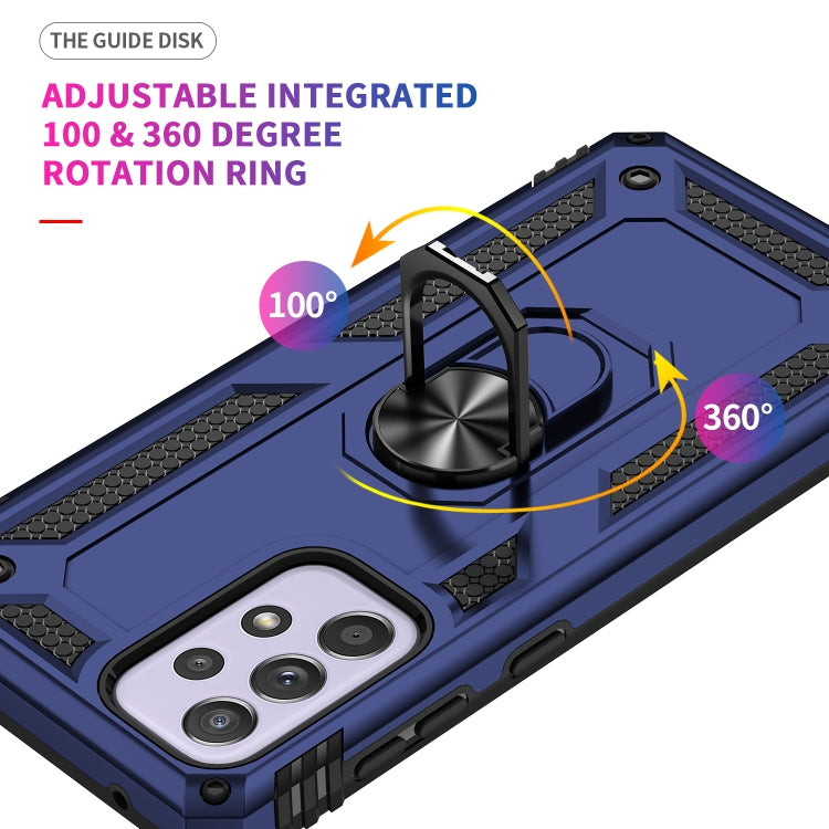 For Samsung Galaxy A33 5G Shockproof TPU + PC Phone Case(Blue) - free shipping - PMC TechLife - Order now!