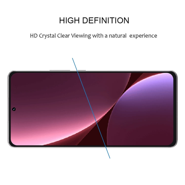 25 PCS 9H HD 3D Curved Edge Tempered Glass Film For Xiaomi 12 Pro(Black) - 12 Pro Tempered Glass by PMC TechLife | Online Shopping South Africa | PMC TechLife