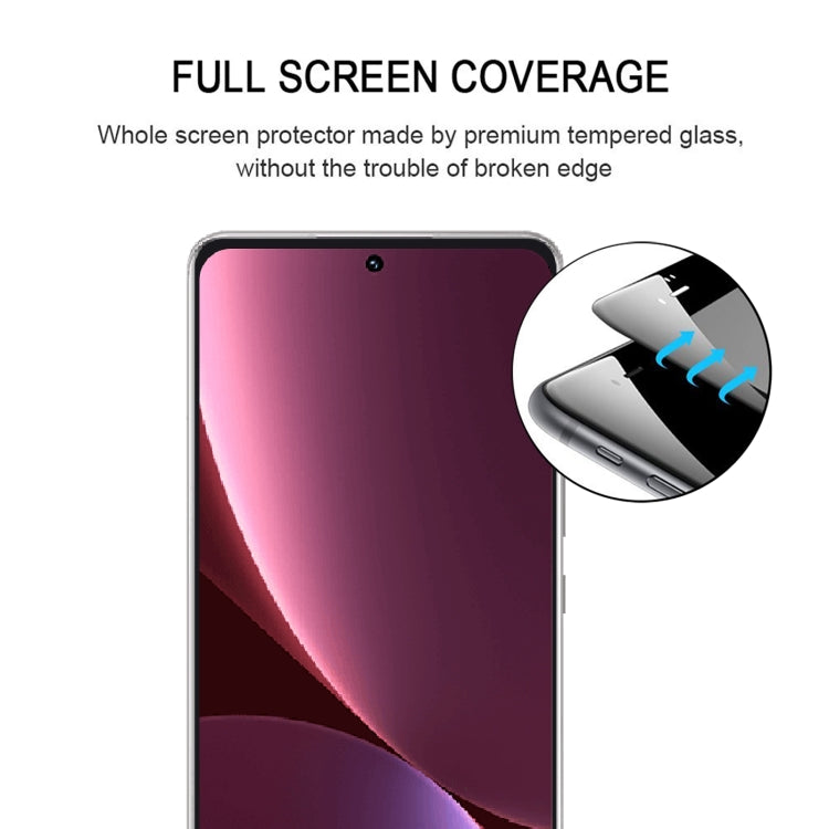 25 PCS 9H HD 3D Curved Edge Tempered Glass Film For Xiaomi 12 Pro/ 12S Pro / 12 Pro Dimensity(Black) - 12 Pro Tempered Glass by PMC TechLife | Online Shopping South Africa | PMC TechLife