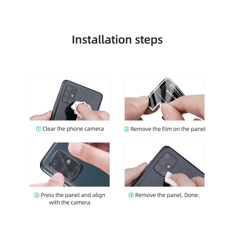 For Samsung Galaxy S22+ 5G NILLKIN InvisiFilm Series Back Camera Lens Film - free shipping - PMC TechLife - Order now!