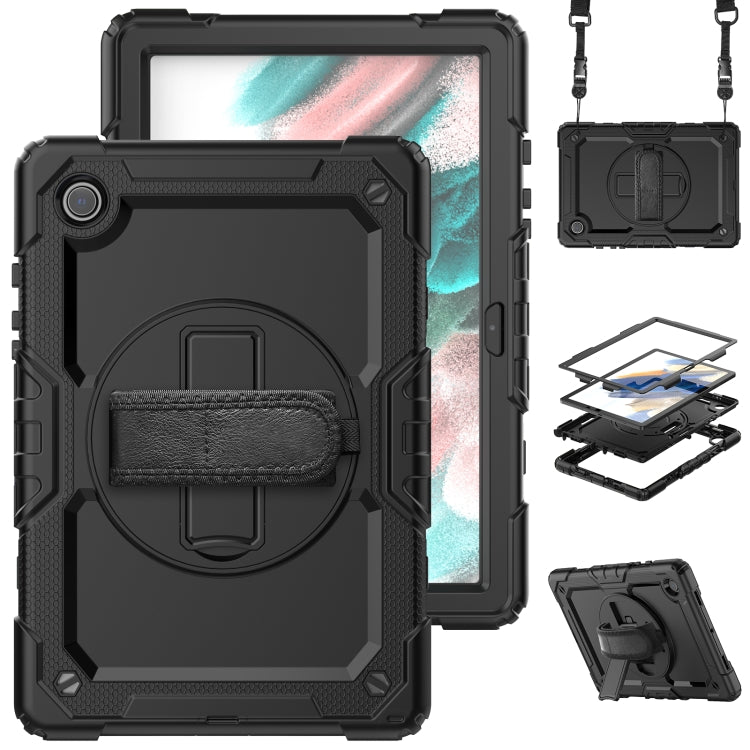 For Samsung Galaxy Tab A8 10.5 2021 X200 / X205 Silicone + PC Tablet Case(Black) - free shipping - PMC TechLife - Order now!
