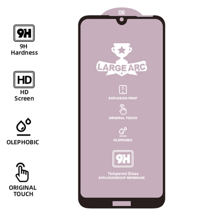 25 PCS 9H HD Large Arc High Alumina Full Screen Tempered Glass Film for Xiaomi Redmi Note 8 Pro - free shipping - PMC TechLife - Order now!