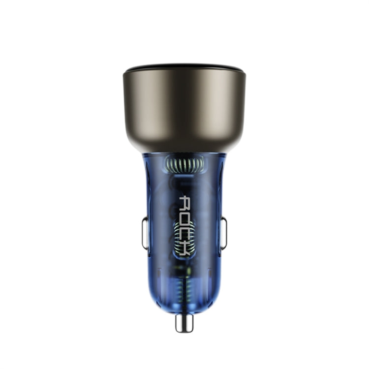 ROCK H16 PD 72W Type-C / USB-C + USB Dual Ports Car Charger - free shipping - PMC TechLife - Order now!
