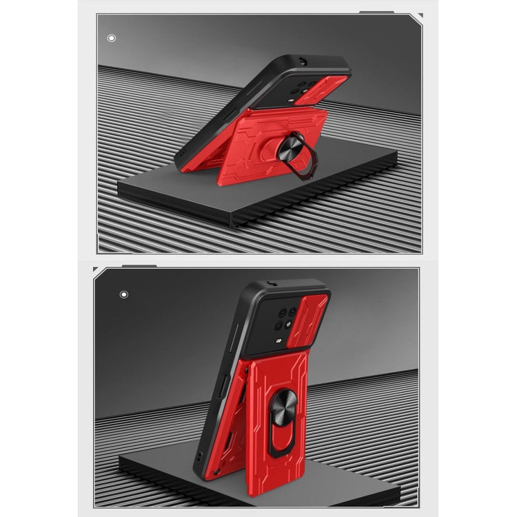 For Nokia G10 Sliding Camshield Card Phone Case(Blue) - free shipping - PMC TechLife - Order now!