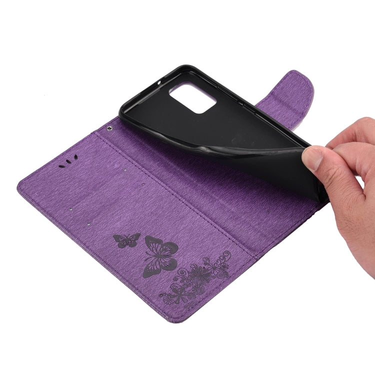 For Samsung Galaxy A23 5G Butterfly Embossed Horizontal Flip Leather Phone Case with Card Slot & Holder(Blue) - free shipping - PMC TechLife - Order now!