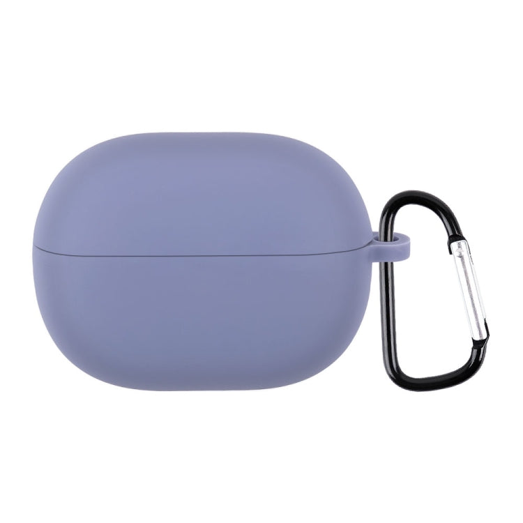 For Xiaomi Redmi Buds 3 Lite Silicone Earphone Protective Case with Hook(Lavender Grey) - free shipping - PMC TechLife - Order now!