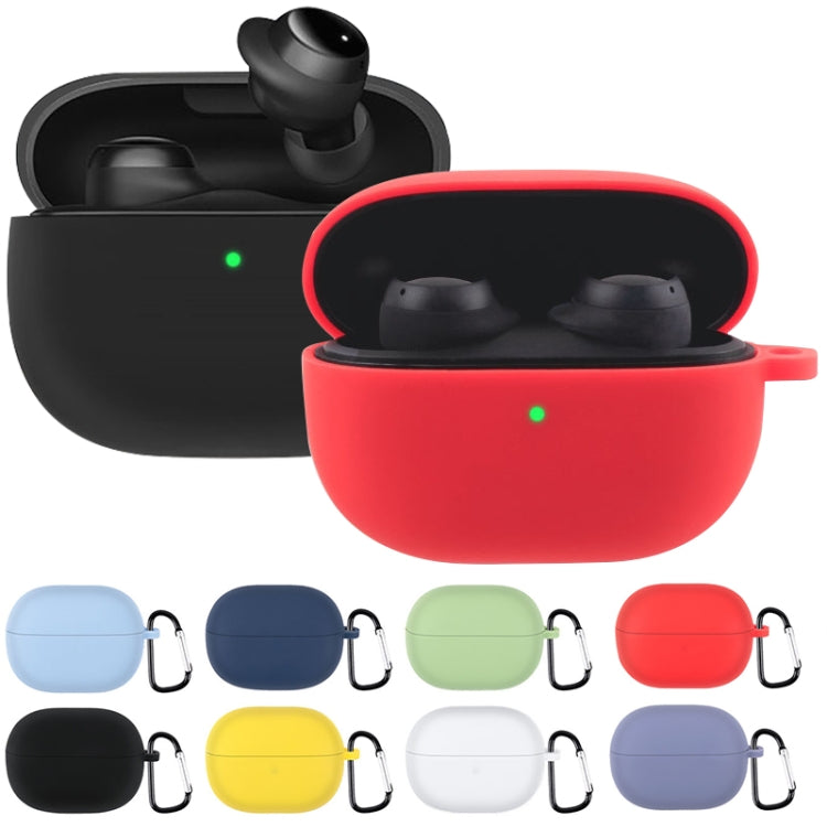 For Xiaomi Redmi Buds 3 Lite Silicone Earphone Protective Case with Hook(Lavender Grey) - free shipping - PMC TechLife - Order now!