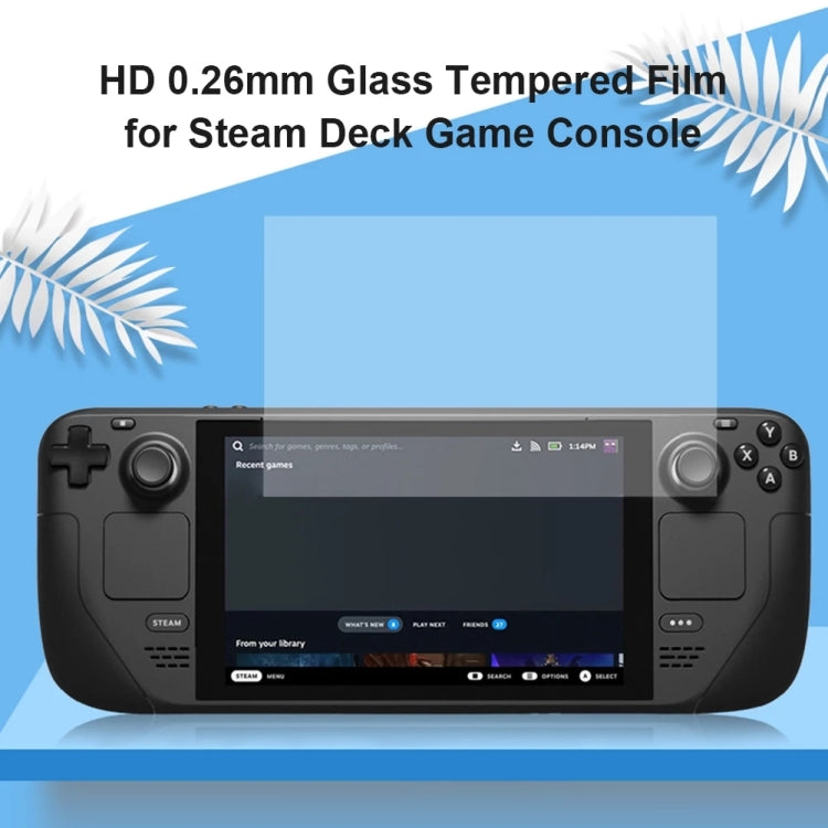 0.26mm 9H 2.5D Tempered Glass Film For Steam Deck Game Console - Accessories by PMC TechLife | Online Shopping South Africa | PMC TechLife