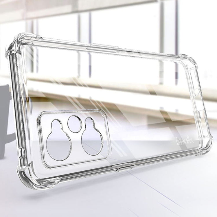 For OPPO Realme GT2 / GT Neo2 imak All-inclusive Shockproof Airbag TPU Case with Screen Protector(Transparent) - free shipping - PMC TechLife - Order now!