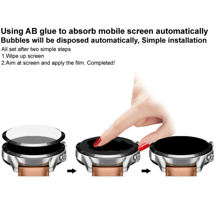 Compatible with Garmin Venu 2 Plus IMAK HD High Transparent Wear-resistant Watch Screen Protective Film - Screen Protector by imak | Online Shopping South Africa | PMC TechLife | Buy Now Pay Later Mobicred