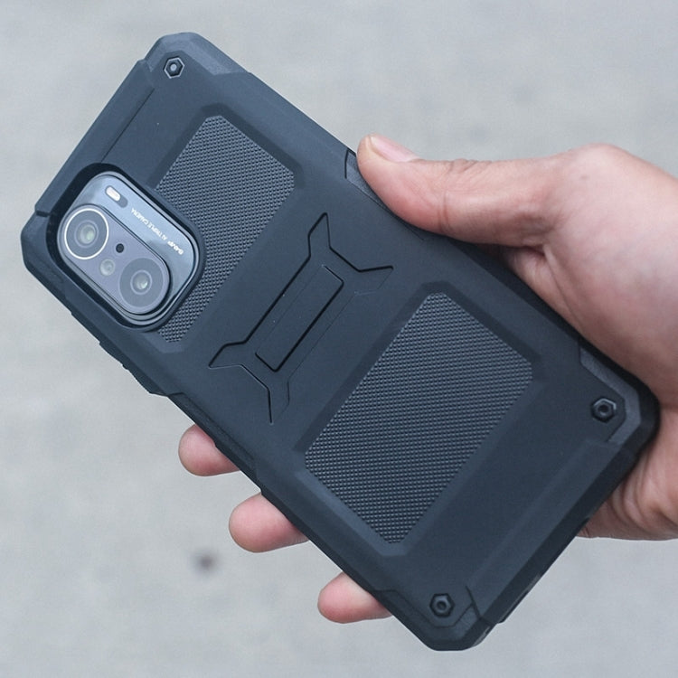 For Xiaomi Redmi K40 / K40 Pro / K40 Pro+ FATBEAR Armor Shockproof Cooling Phone Case(Black) - free shipping - PMC TechLife - Order now!