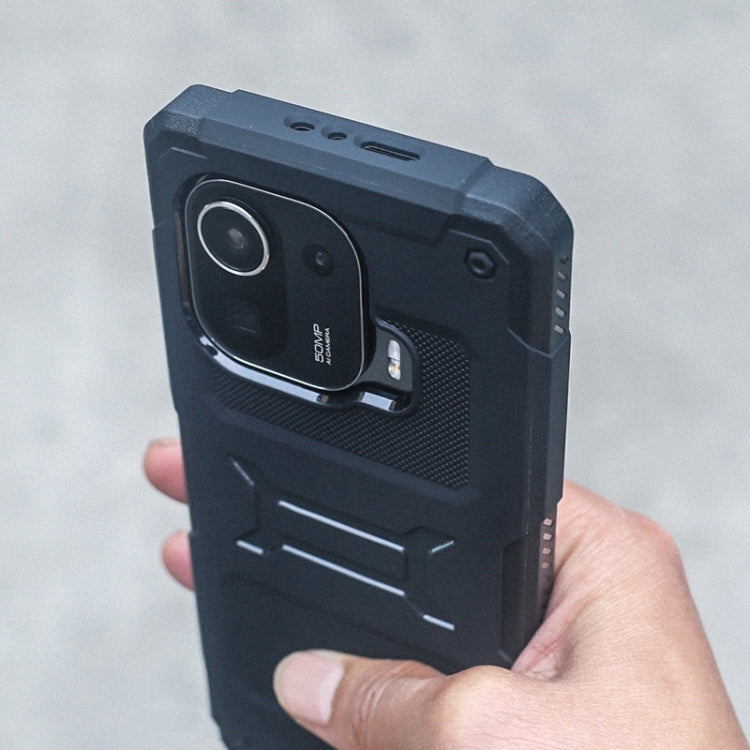 For Xiaomi Mi 11 Pro FATBEAR Armor Shockproof Cooling Phone Case(Black) - Xiaomi Cases by FATBEAR | Online Shopping South Africa | PMC TechLife | Buy Now Pay Later Mobicred