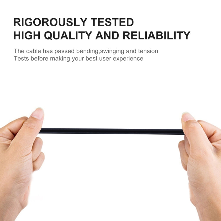 USB to Micro USB Copper Core Charging Cable, Cable Length:1m(Black) - free shipping - PMC TechLife - Order now!