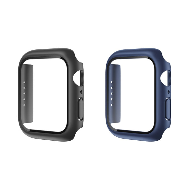 ROCK 2 in 1 PC Frame + Film Protector Case For  Apple Watch Series 3 & 2 & 1 38mm(Blue) - Watch Cases by ROCK | Online Shopping South Africa | PMC TechLife | Buy Now Pay Later Mobicred