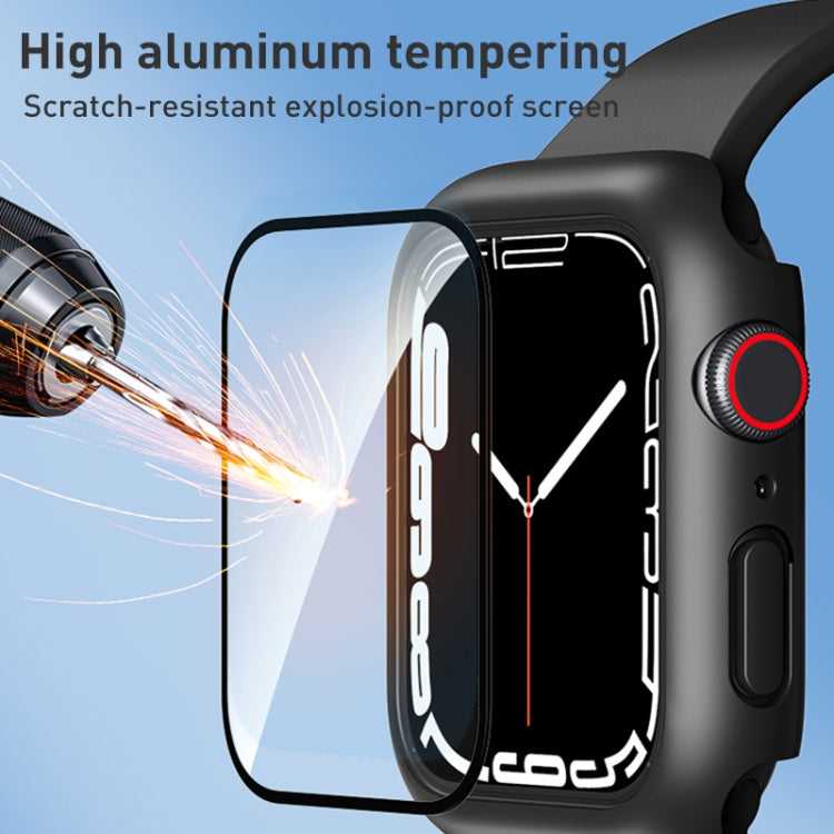 ROCK 2 in 1 PC Frame + Film Protector Case For  Apple Watch Series 3 & 2 & 1 38mm(Black) - Watch Cases by ROCK | Online Shopping South Africa | PMC TechLife | Buy Now Pay Later Mobicred