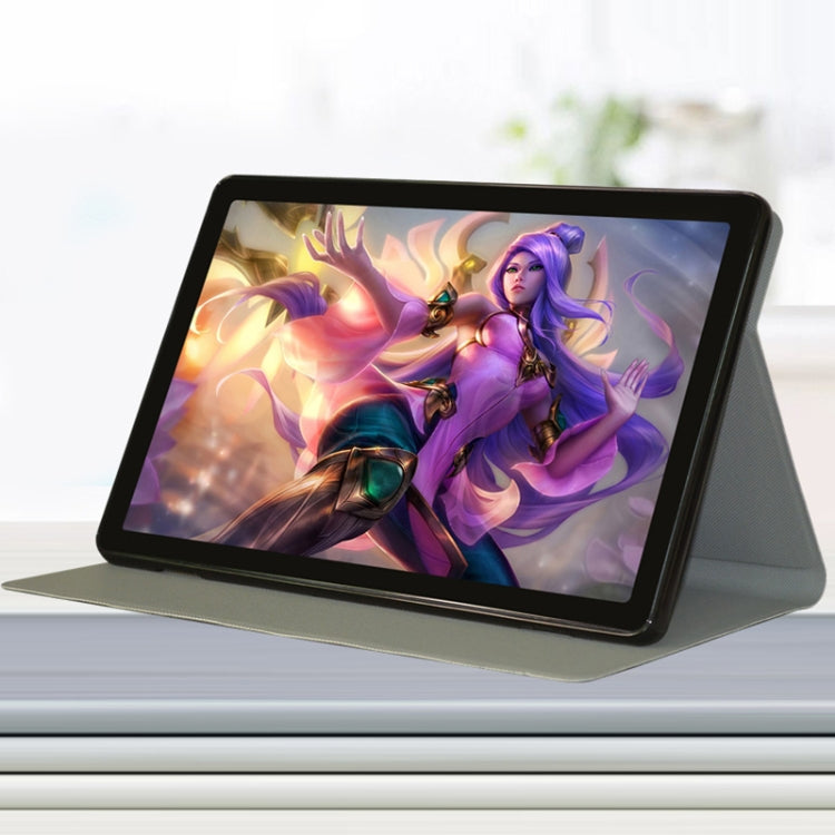 For ALLDOCUBE Smile X Business Style Anti-slip Texture Leather Tablet Case(Grey) - CUBE by ALLDOCUBE | Online Shopping South Africa | PMC TechLife | Buy Now Pay Later Mobicred