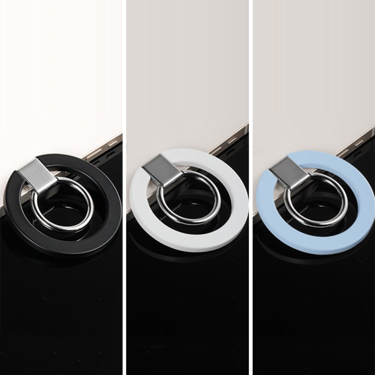 wlons Magnetic 360 Degree Rotatable Mobile Phone Ring Holder(White) - Ring Holder by wlons | Online Shopping South Africa | PMC TechLife | Buy Now Pay Later Mobicred