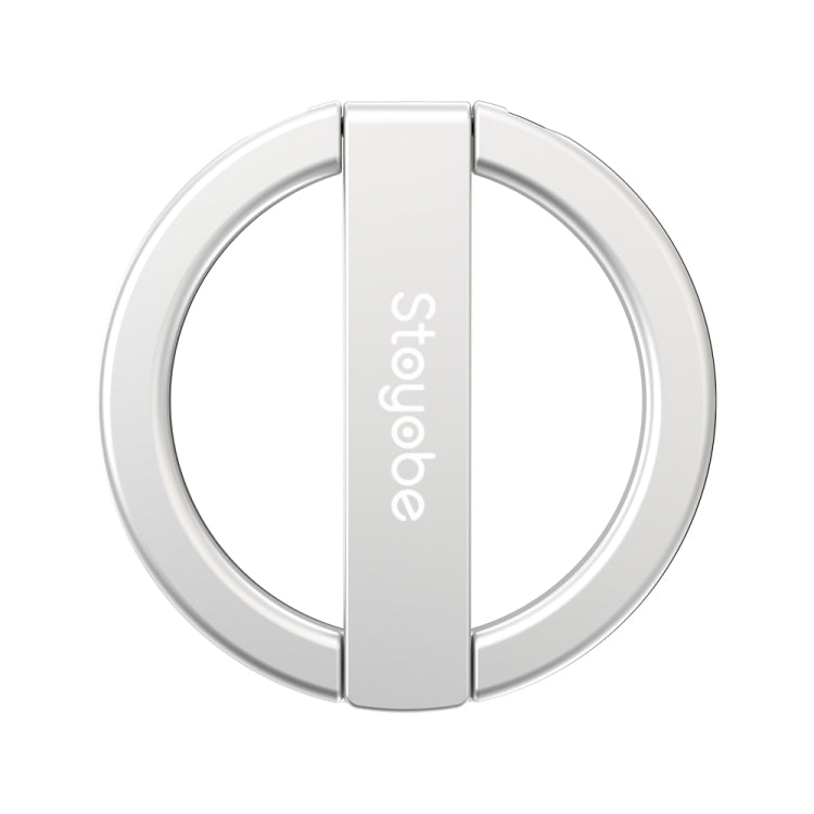 DUX DUICS Stoyobe HF-IV Magnetic Mobile Phone Stand Bracket for iPhone 12 & 13 Series(Silver) - Hand-Sticking Bracket by DUX DUCIS | Online Shopping South Africa | PMC TechLife | Buy Now Pay Later Mobicred