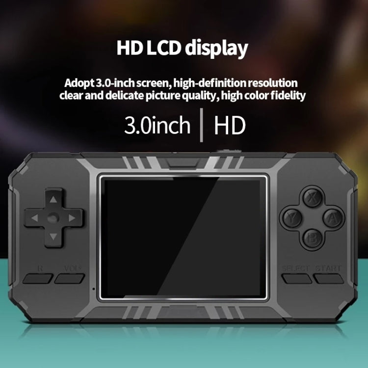 S8 3.0 inch Screen Classic Handheld Game Console Built-in 520 Games(Black) - Pocket Console by PMC TechLife | Online Shopping South Africa | PMC TechLife | Buy Now Pay Later Mobicred