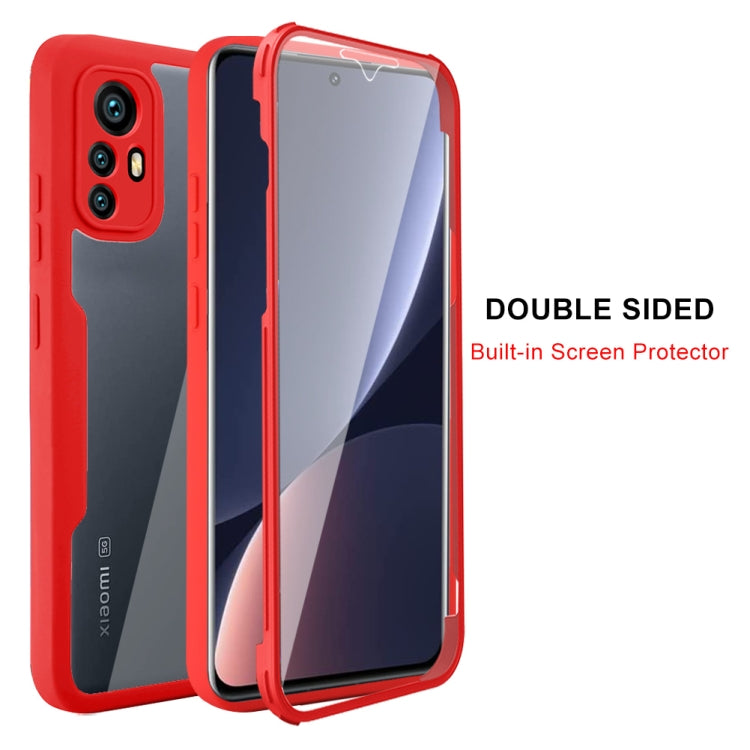 For Xiaomi 12 Pro 5G Acrylic + TPU 360 Degrees Full Coverage Shockproof Phone Case(Black) - free shipping - PMC TechLife - Order now!