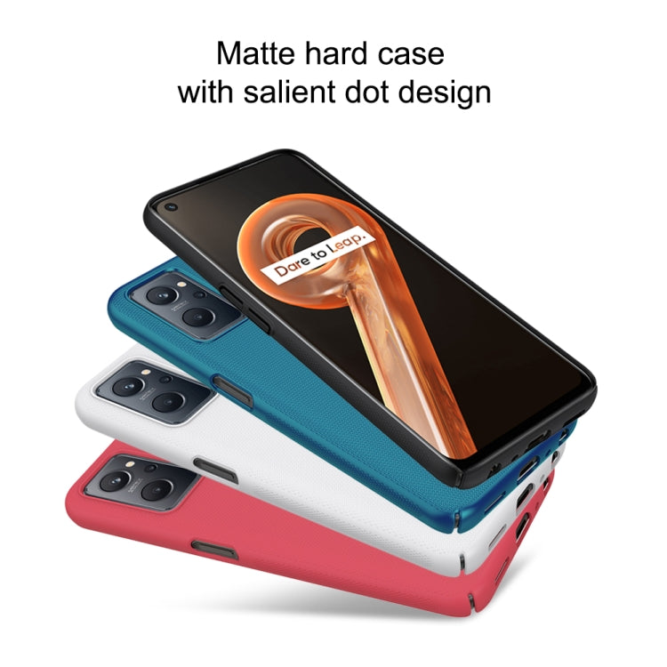 For OPPO Realme 9i NILLKIN Frosted PC Phone Case(White) - Realme Cases by NILLKIN | Online Shopping South Africa | PMC TechLife | Buy Now Pay Later Mobicred