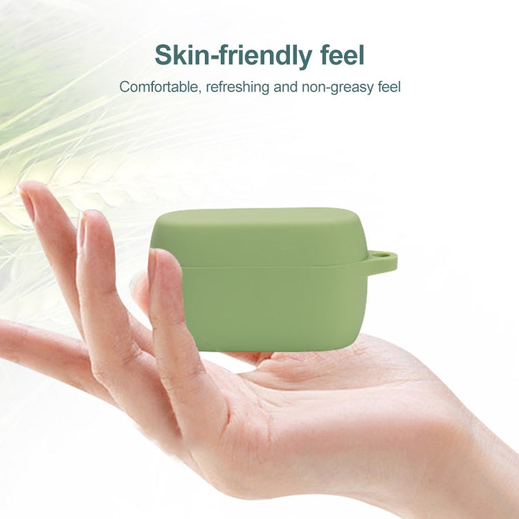 Solid Color Silicone Earphone Protective Case For Jabra Elite 4(Taro Purple) - free shipping - PMC TechLife - Order now!