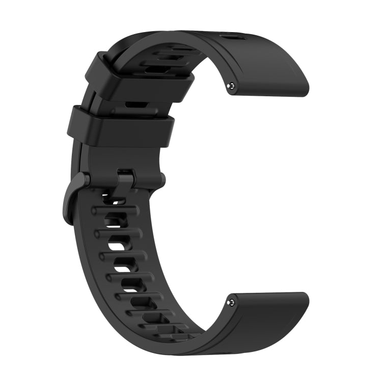 For Xiaomi Watch S1 Active / Watch Color 2 Solid Color Silicone Watch Band(Black) - free shipping - PMC TechLife - Order now!