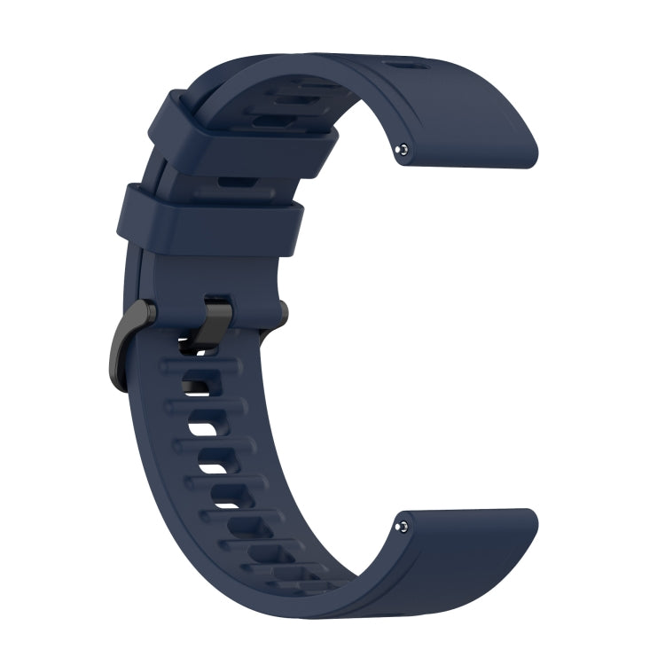For Xiaomi Watch S1 Active / Watch Color 2 Solid Color Silicone Watch Band(Midnight Blue) - Watch Bands by PMC TechLife | Online Shopping South Africa | PMC TechLife | Buy Now Pay Later Mobicred