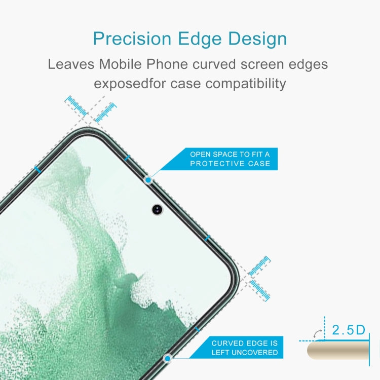 For Samsung Galaxy S22+ 5G 10pcs 0.26mm 9H 2.5D Tempered Glass Film, Fingerprint Unlocking Is Not Supported - Galaxy S22+ 5G Tempered Glass by PMC TechLife | Online Shopping South Africa | PMC TechLife