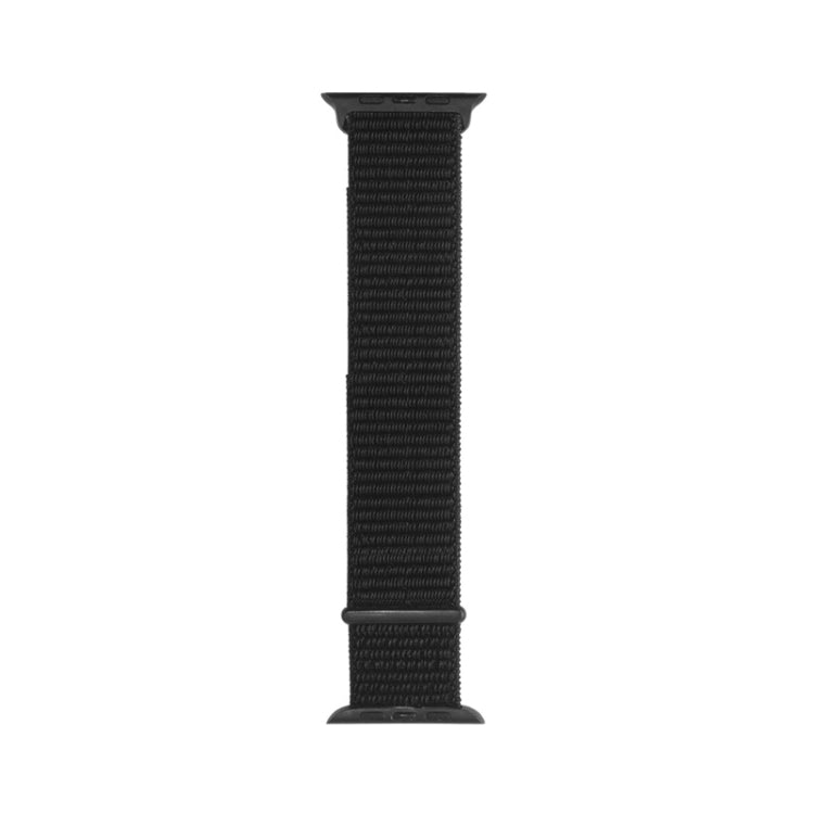 For Apple Watch Series 7 41mm / 6 & SE & 5 & 4 40mm / 3 & 2 & 1 38mm Mutural Nylon Watch Band(Black) - free shipping - PMC TechLife - Order now!