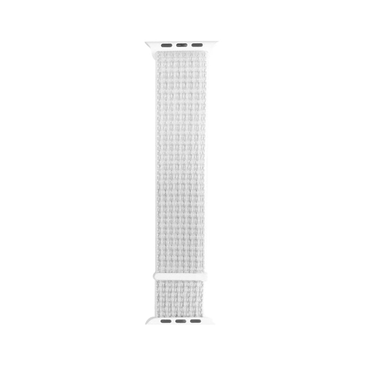 For Apple Watch Series 7 41mm / 6 & SE & 5 & 4 40mm / 3 & 2 & 1 38mm Mutural Nylon Watch Band(White) - free shipping - PMC TechLife - Order now!