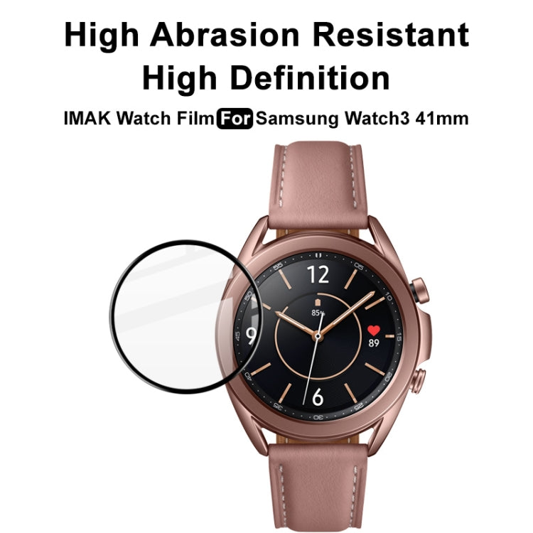For Samsung Galaxy Watch 3 41mm IMAK Plexiglass HD Watch Protective Film - Screen Protector by imak | Online Shopping South Africa | PMC TechLife | Buy Now Pay Later Mobicred