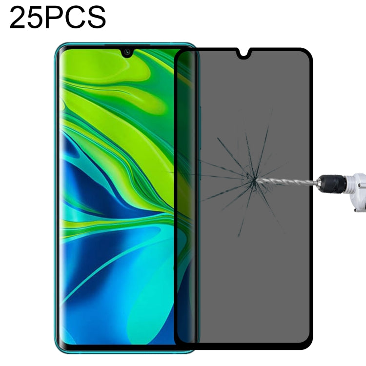 25 PCS Full Cover Anti-peeping Tempered Glass Film For Xiaomi Redmi Note 10 Pro -  by PMC TechLife | Online Shopping South Africa | PMC TechLife
