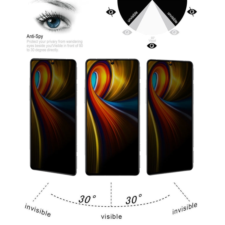 25 PCS Full Cover Anti-peeping Tempered Glass Film For Xiaomi Poco F3 GT - free shipping - PMC TechLife - Order now!