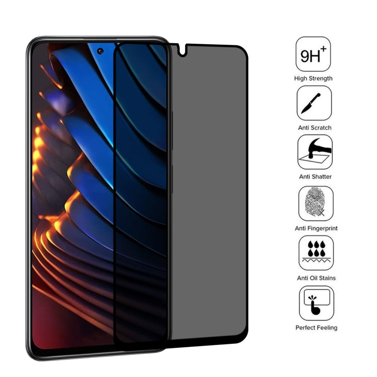 25 PCS Full Cover Anti-peeping Tempered Glass Film For Xiaomi Poco X3 GT -  by PMC TechLife | Online Shopping South Africa | PMC TechLife