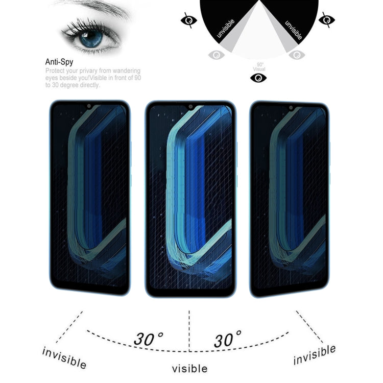 25 PCS Full Cover Anti-peeping Tempered Glass Film For Xiaomi Poco C31 -  by PMC TechLife | Online Shopping South Africa | PMC TechLife