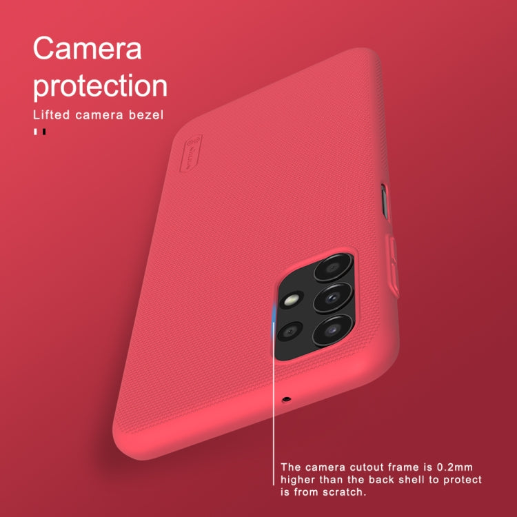 For Xiaomi Redmi Note 11E / Redmi 10 5G NILLKIN Frosted PC Phone Case(White) - Xiaomi Cases by NILLKIN | Online Shopping South Africa | PMC TechLife | Buy Now Pay Later Mobicred