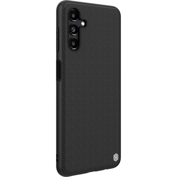 For Samsung Galaxy A13 5G NILLKIN 3D Texture Nylon Fiber PC+TPU Phone Case(Black) - Galaxy Phone Cases by NILLKIN | Online Shopping South Africa | PMC TechLife | Buy Now Pay Later Mobicred